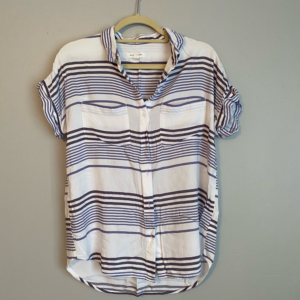 Striped Button Down